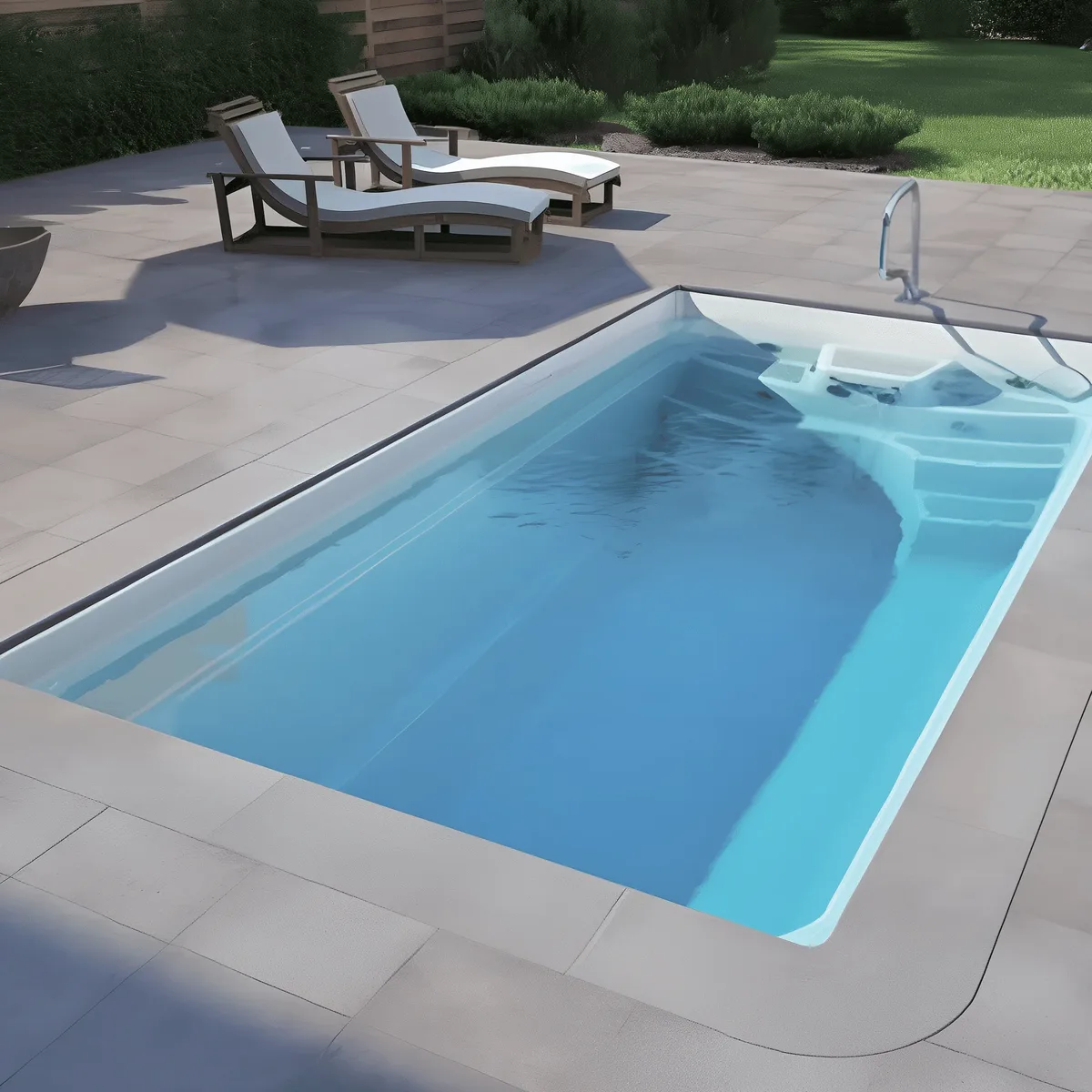 Композитный бассейн Laguna 5 — вид сверху в Барнауле