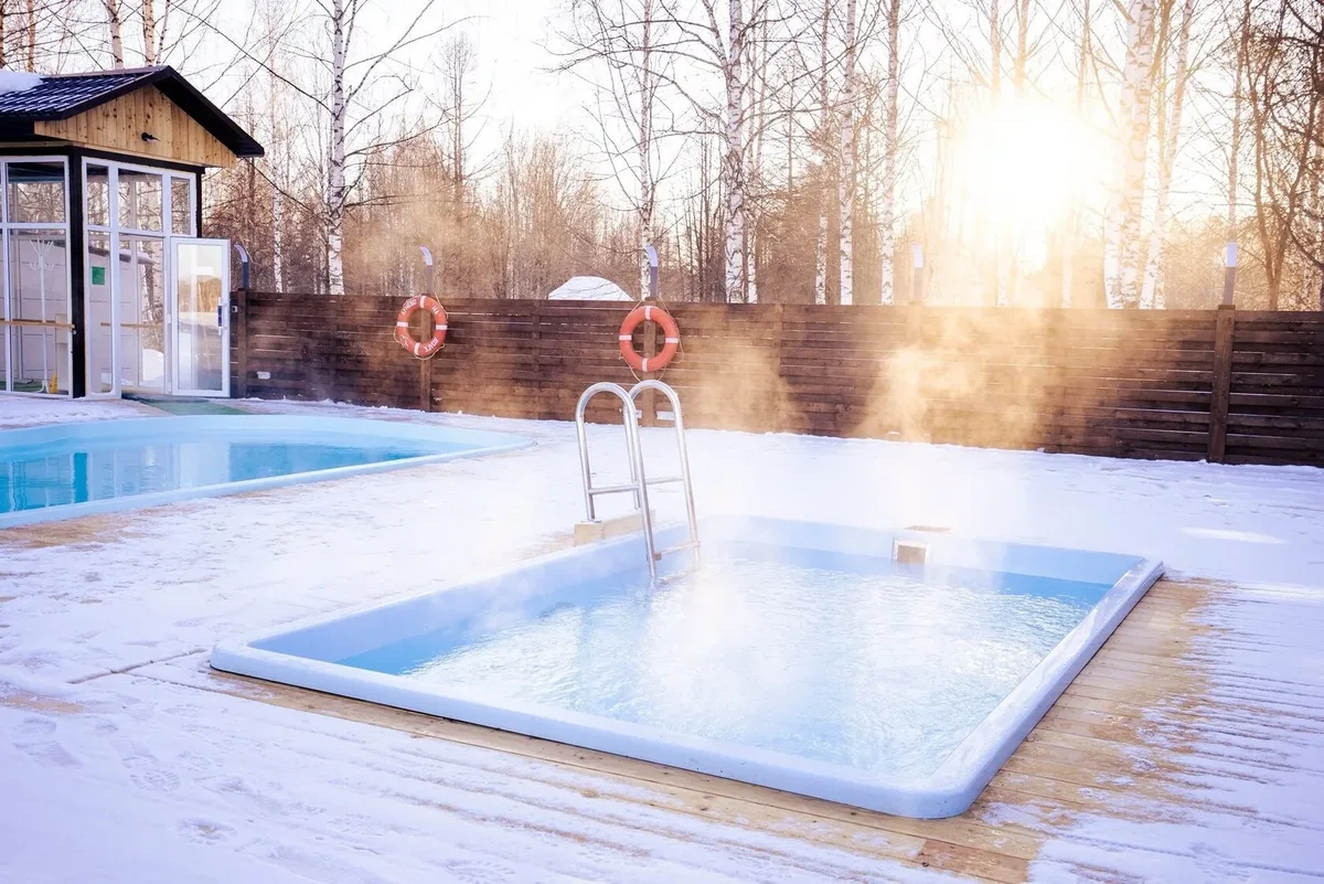 Композитный бассейн Laguna 4 — установка в Барнауле