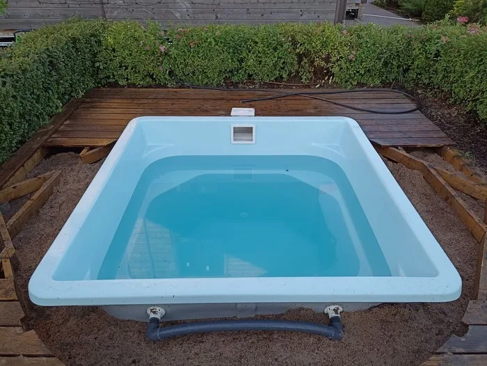 Композитная купель Laguna 2 — установка в Барнауле