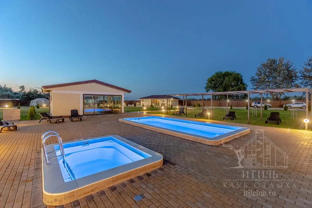 Композитная купель Laguna 3 — установка в Барнауле