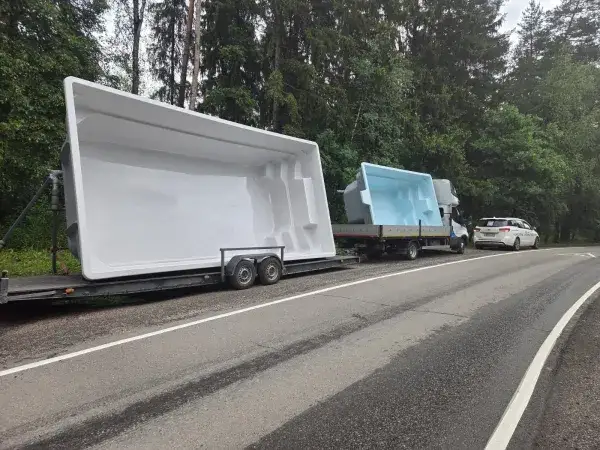 Доставка бассейна в Барнауле